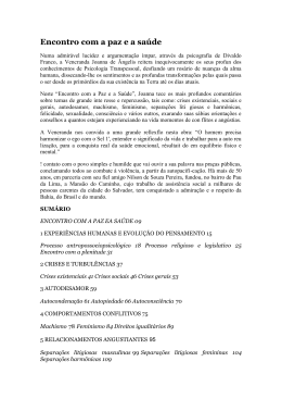 Encontro com a paz e a sa&uacute;de - Biblioteca Virtual Esp&iacute;rita