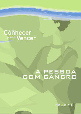 COM CANCRO A PESSOA - Sociedade Portuguesa Oncologia