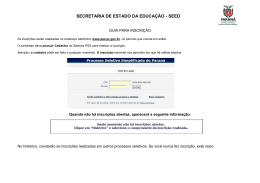 EDITAL N - Secretaria de Estado da Educa&ccedil;&atilde;o do Paran&aacute;