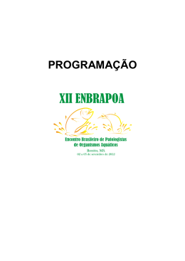 PROGRAMAÇÃO