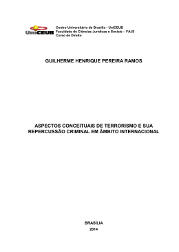 PROJETO DE PESQUISA A SER DESENVOLVIDO