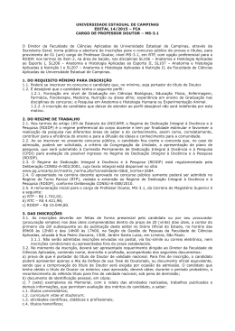 UNIVERSIDADE ESTADUAL DE CAMPINAS