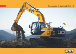 Escavadeira Hidráulica JCB JS 200 LC