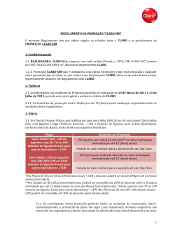 Regulamento CLARO Clube