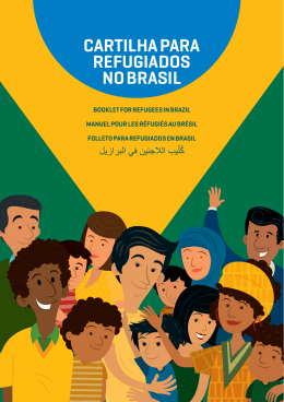 Cartilha para refugiados no Brasil
