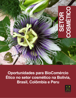 COSMÉTICO - Union for Ethical BioTrade