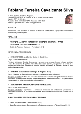 Fabiano Ferreira Cavalcante Silva - CnRH Consultoria em Recursos