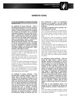 DIREITO CIVIL
