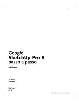 Google SketchUp Pro 8 passo a passo