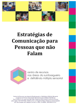 Estrat&eacute;gias de Comunica&ccedil;&atilde;o para Pessoas que