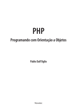 Programando com Orienta&ccedil;&atilde;o a Objetos