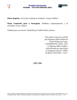 Problemas Comportamentais