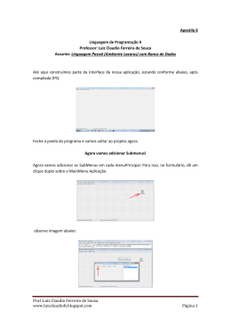 Prof. Luiz Claudio Ferreira de Souza www.luizclaudiofs.blogspot