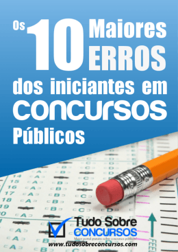 Os 10 maiores erros dos iniciantes em