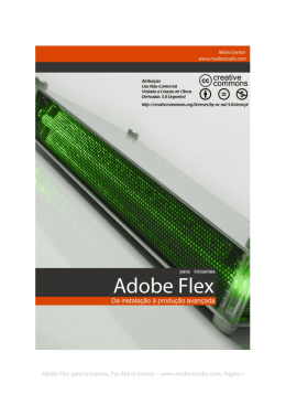 Adobe Flex a partir do zero - O livro