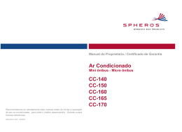 Ar Condicionado CC-140 CC-150 CC-160 CC-165 CC