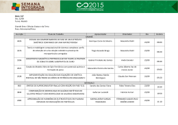 Ciências Exatas e da Terra no XXIV CIC