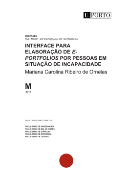INTERFACE PARA ELABORA&Ccedil;&Atilde;O DE E