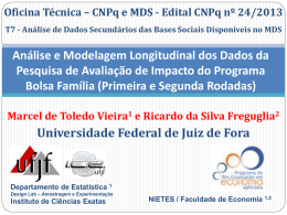 Apresenta&ccedil;&atilde;o dos Resultados