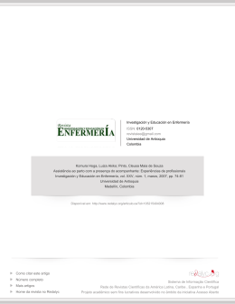 Redalyc.Assist&ecirc;ncia ao parto com a presen&ccedil;a do acompanhante