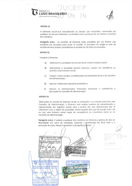 Estatuto Social - Parte 2