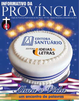 Informativo da Província de Novembro e Dezembro