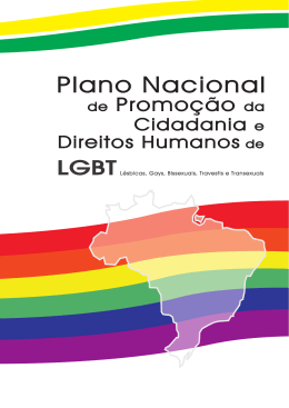 Plano Nacional LGBT - Grupo Arco-íris