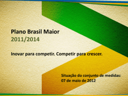 Plano Brasil Maior 2011/2014
