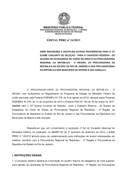 Abertura Edital