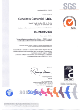 Geneinsts Comercial Ltda.