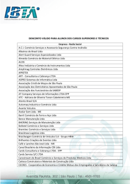 DENCONTO V&Aacute;LIDO PARA ALUNOS DOS CURSOS