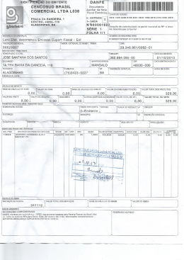 coMERcIAL LTDA Loss Fiscal EIetrômca