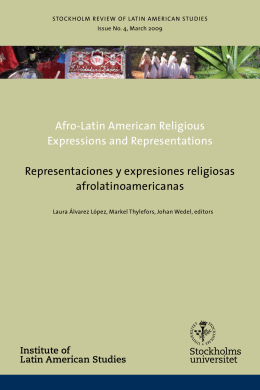 Issue No. 4, March 2009 - Institute of Latin American Studies