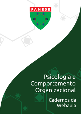 Psicologia e Comportamento Organizacional - F&oacute;rum