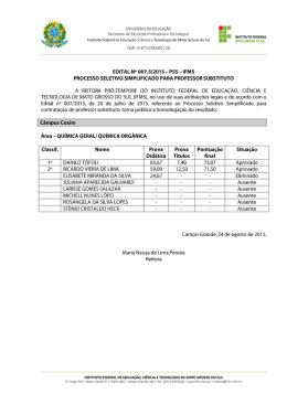 MINISTÉRIO DA EDUCAÇÃO :II