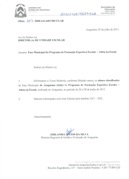 oovflmo oo Secretaria da