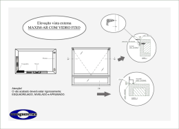 Elevação Vista externa MAXIM