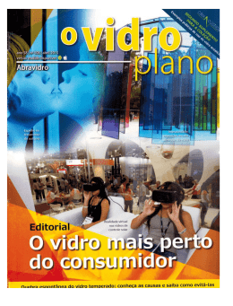 revista vidro plano