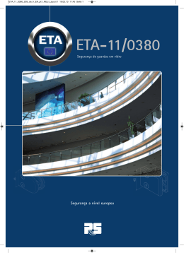 ETA-11/0380 - Flyer European Security (PDF 4.2 MB)
