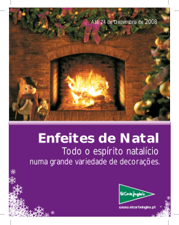 Enfeites de Natal