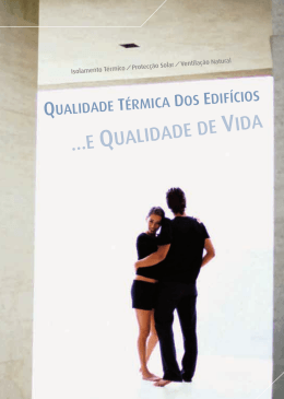 ...E QUALIDADE DE VIDA