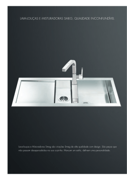 Lava-Lou&ccedil;as e Misturadoras sMeg, quaLidade inconfund&iacute;veL