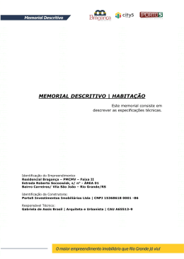 residencial bragan&ccedil;a