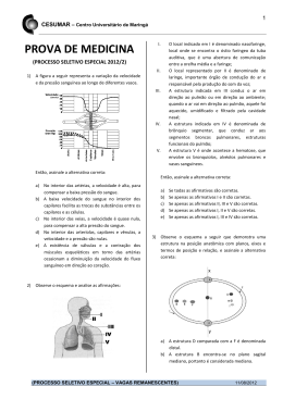 PROVA DE MEDICINA