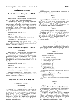 5009 PRESIDÊNCIA DA REPÚBLICA
