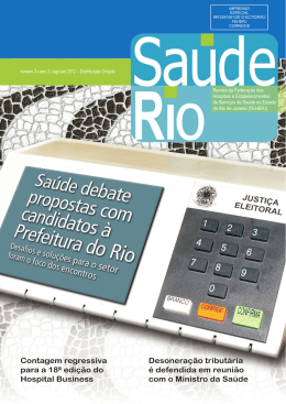 Contagem regressiva para a 18ª edição do Hospital