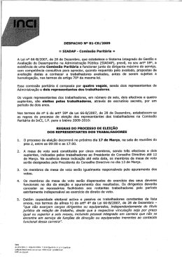 Despacho - IMPIC - Instituto dos Mercados Públicos, do Imobiliário e