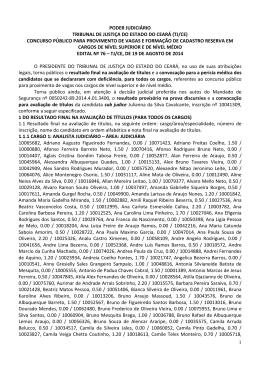 Resultado final na avalia&ccedil;&atilde;o de t&iacute;tulos e convoca&ccedil;&atilde;o