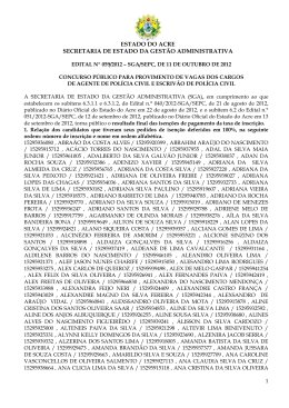 Edital N&ordm; 059/2012 - SGA/SEPC