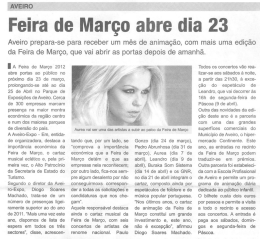 Aveiro prepara-se para receber um m&ecirc;s de anima&ccedil;&atilde;o, com mais